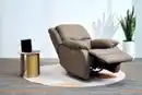 Bild 3 von Happy Home Elektrischer Massagesessel mit Beinanhebung & verstellbare Rückenlehne - Braun