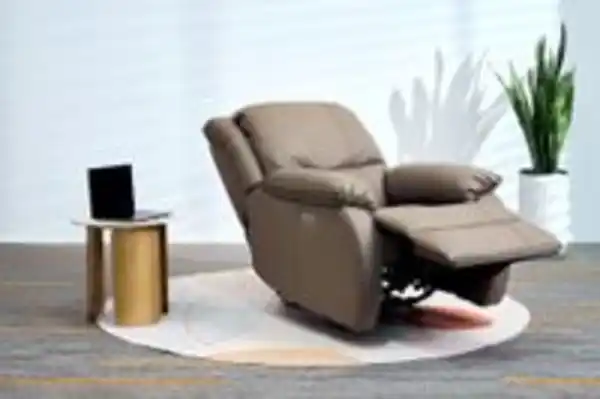 Bild 3 von Happy Home Elektrischer Massagesessel mit Beinanhebung & verstellbare Rückenlehne - Braun