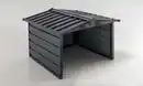 Bild 1 von CHILLROI Mähroboter Garage aus Stahl, ca. 88 x 86 x 62 cm - Grau