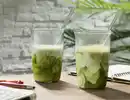Bild 3 von IDEENWELT Glasbecher mit Trinkhalm 2er-Set Transparent