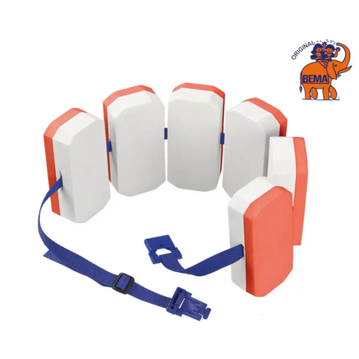 Bild 1 von BEMA® Schwimmgürtel - 152x15x7 cm - orange/ weiß