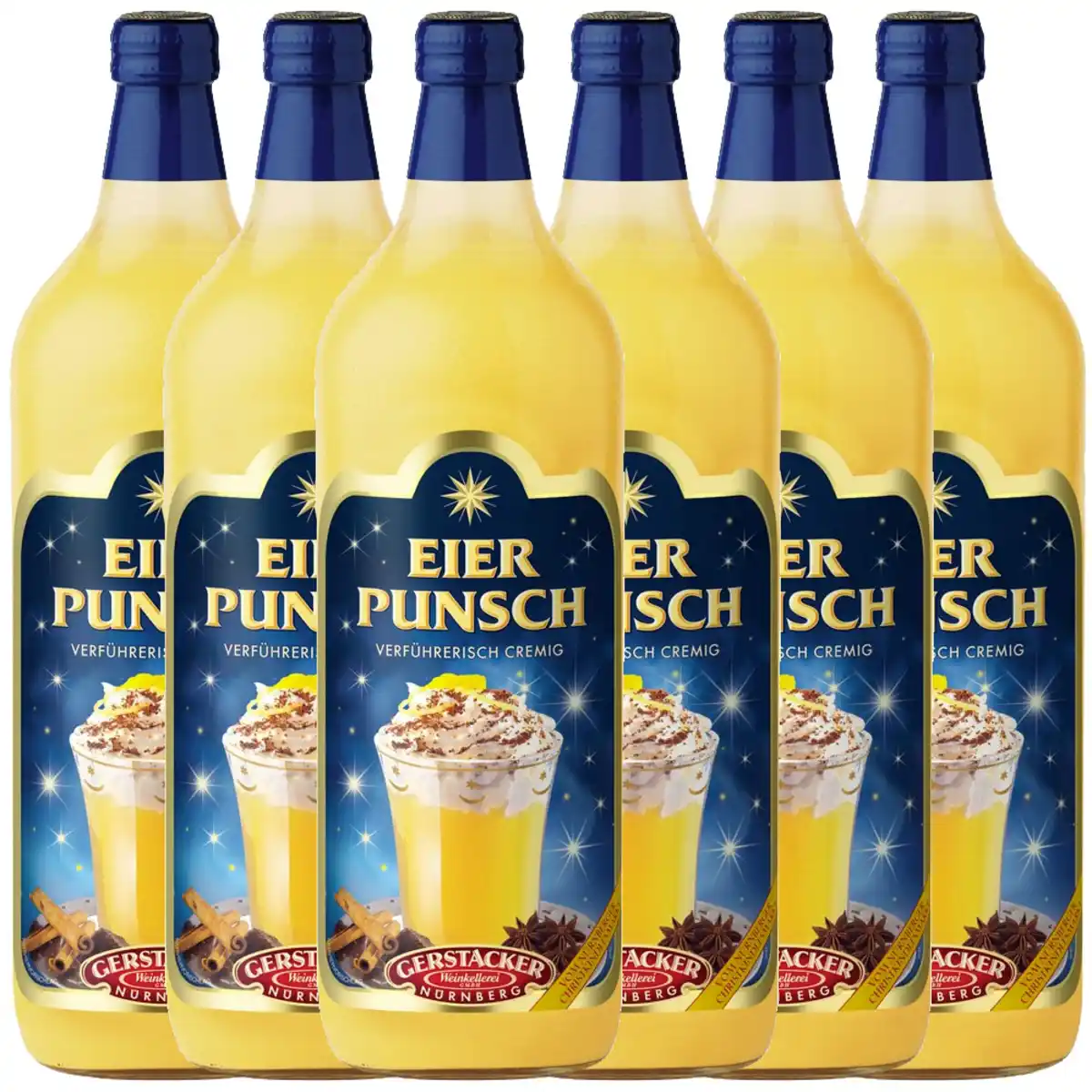 Bild 1 von Gerstacker Eierlikör Eierpunsch 1l - 6er Karton