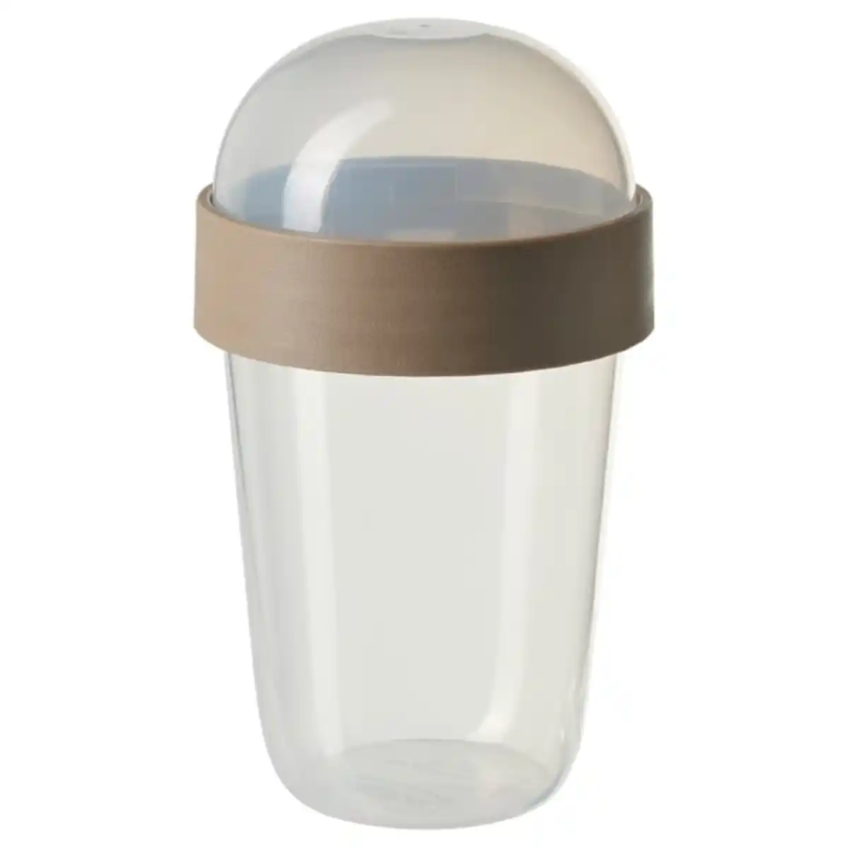 Bild 1 von SPLITTERNY Snackdose, transparent/hell graubraun, 300 ml