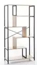Bild 2 von Prestige Home Living Indoor Asymmetrisches Wohnzimmerregal, ca. 84 x 35 x 163 cm - Hellbraun