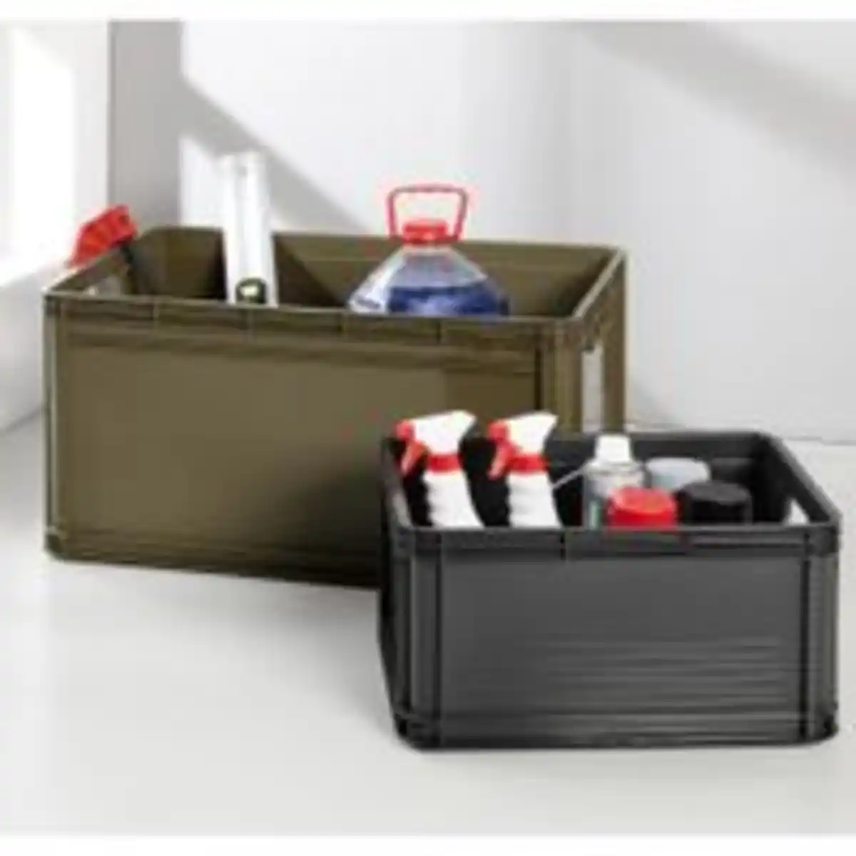 Bild 2 von Toptex Ordnung Kunststoff-Behälter - ca. 20 Liter, Olive