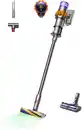 Bild 1 von V15 Detect Absolute Stielsauger nickel satin gelb/glanz nickel, 60 min Laufzeit, 0,76 l Staubvolumen, Display