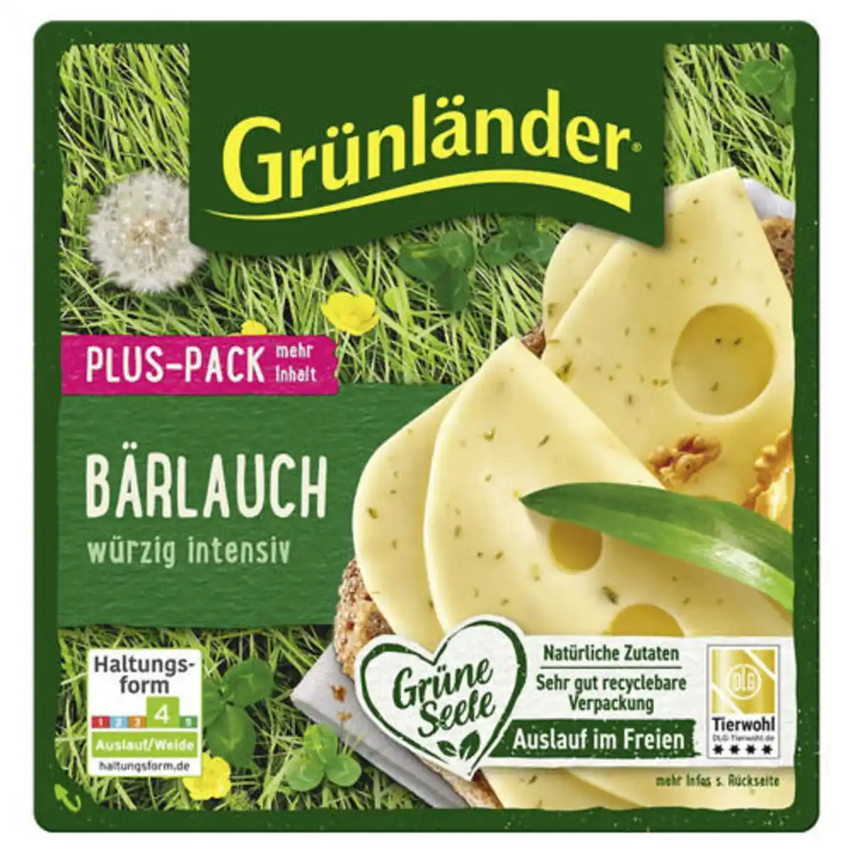 Bild 1 von GRÜNLÄNDER Grünländer Plus Pack 156 g, Bärlauch