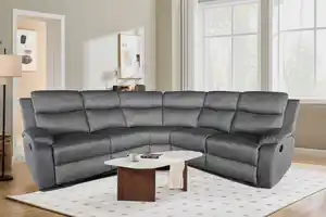 Happy Home Relax-Ecksofa, ca. 227 x 227 x 96 cm - Grau
