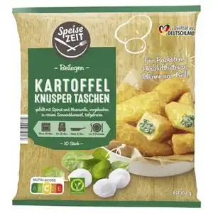 SPEISEZEIT Kartoffeltaschen 600 g, Spinat-Mozzarella