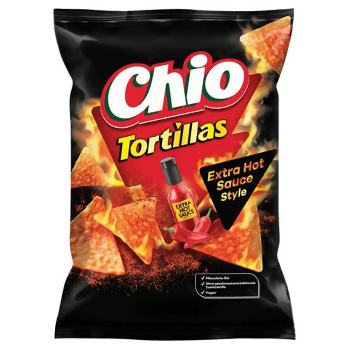Bild 1 von CHIO Tortillas 110 g, Scharfe Soße