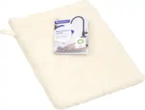 IDEENWELT Waschhandschuh 16x21 cm offwhite