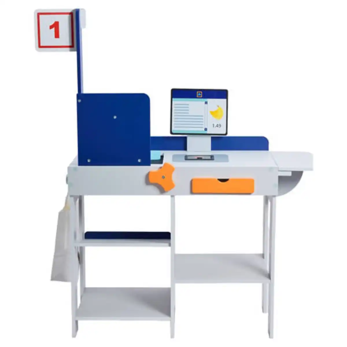 Bild 1 von LITTLE TOWN ALDI-Holz-Supermarkt, 30er-Set