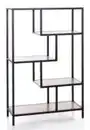 Bild 2 von Prestige Home Living Indoor Aysmetrisches Wohnzimmerregal, ca. 84 x 34 x 130 cm - Hellbraun