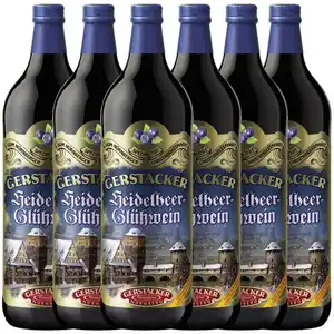 Gerstacker Heidelbeer-Glühwein 1l - 6er Karton