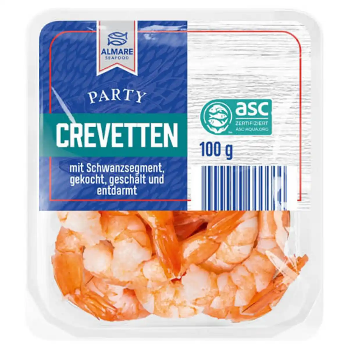 Bild 1 von ALMARE Meeresfrüchte 100 g, Party Crevetten
