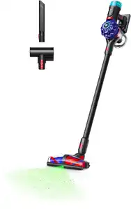 V10 Konical Akku-Stielstaubsauger schwarz/blau, 150 W, 60 min Laufzeit, 0,54 l Staubvolumen, Elektro-Bodenbürste
