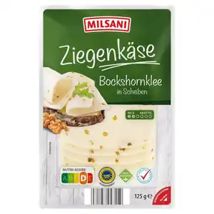 MILSANI Ziegenkäsescheiben 125 g, Bockshornklee