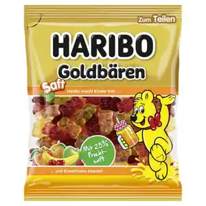 HARIBO Fruchtgummi 160 g, Saft Goldbären