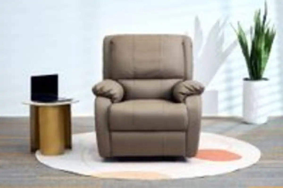 Bild 4 von Happy Home Elektrischer Massagesessel mit Beinanhebung & verstellbare Rückenlehne - Braun