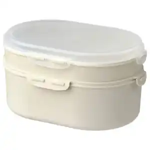 UTBJUDA Stapelb. Lunchbox trock. Lebensmit., helles Graubeige