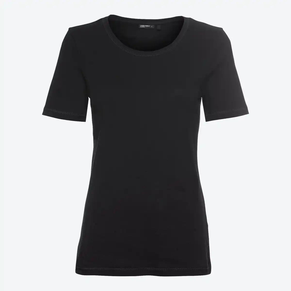 Bild 3 von Damen-T-Shirt aus reiner Baumwolle