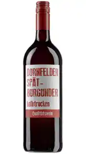 Andreas Oster Dornfelder Spätburgunder QbA Rotwein, halbtrocken, Deutschland 1l