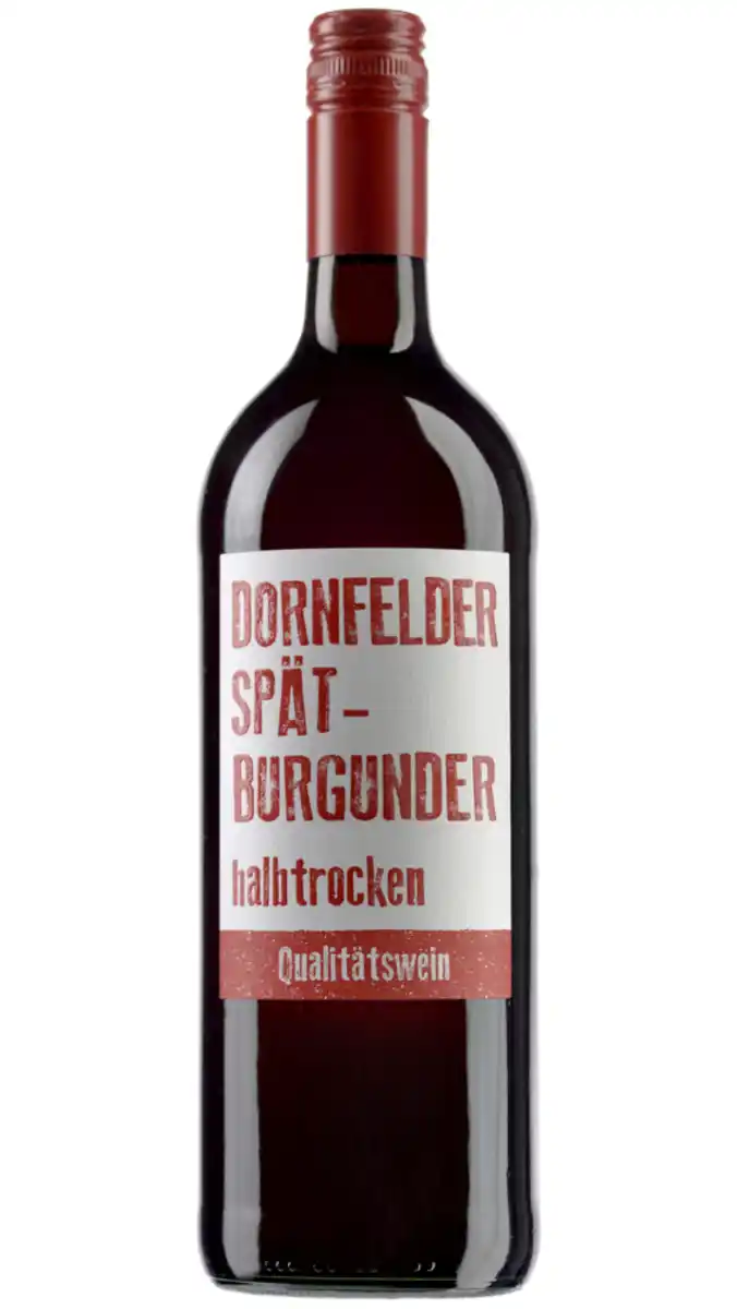 Bild 1 von Andreas Oster Dornfelder Spätburgunder QbA Rotwein, halbtrocken, Deutschland 1l