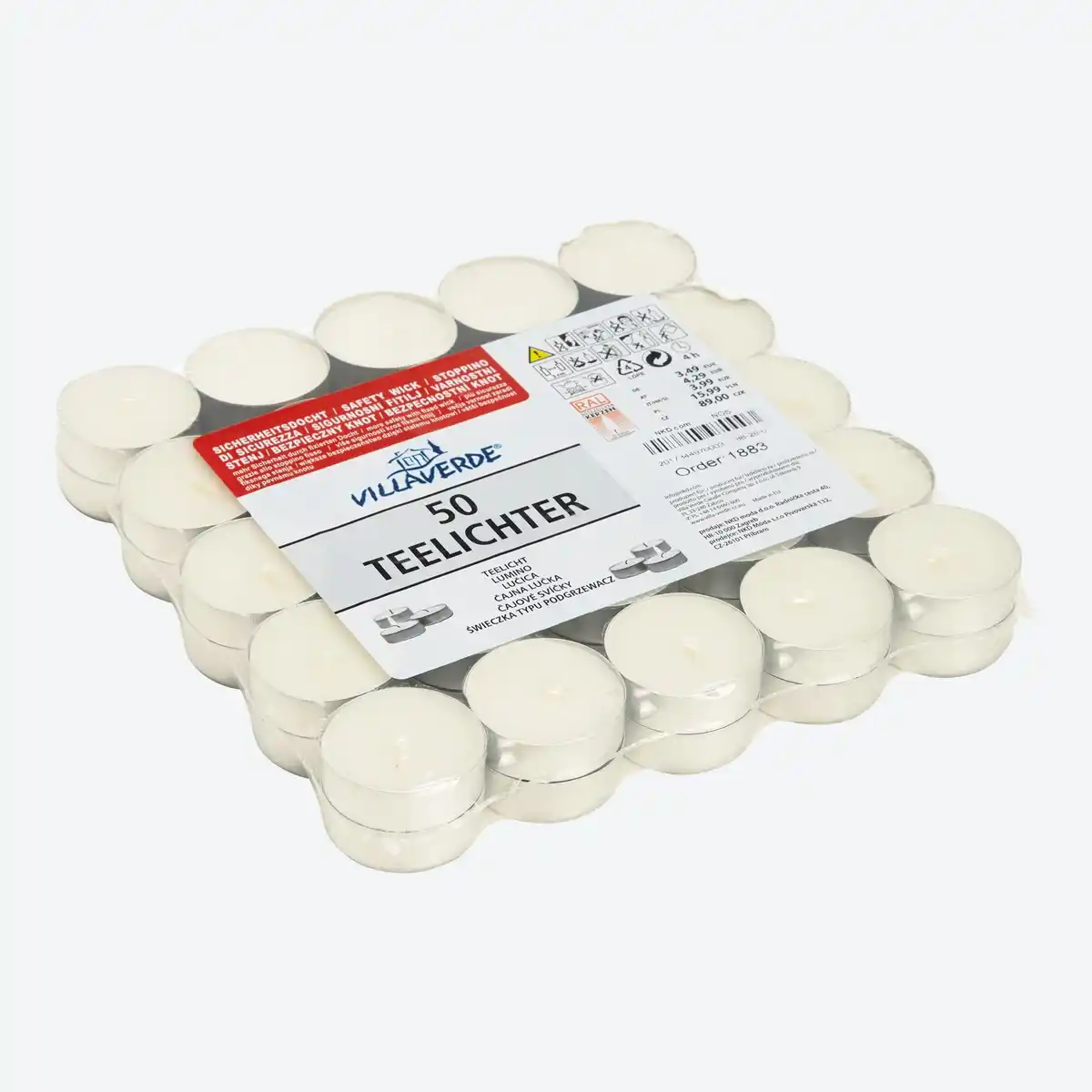 Bild 1 von Villa Verde Teelichter, 50er Pack