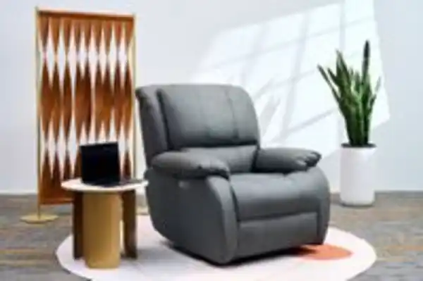 Bild 3 von Happy Home Elektrischer Massagesessel mit Beinanhebung & verstellbare Rückenlehne - Grau