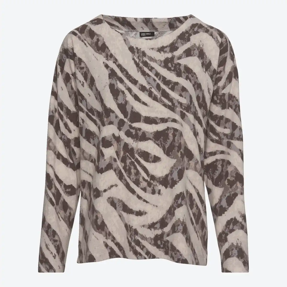 Bild 1 von Damen-Pullover mit Animal-Print