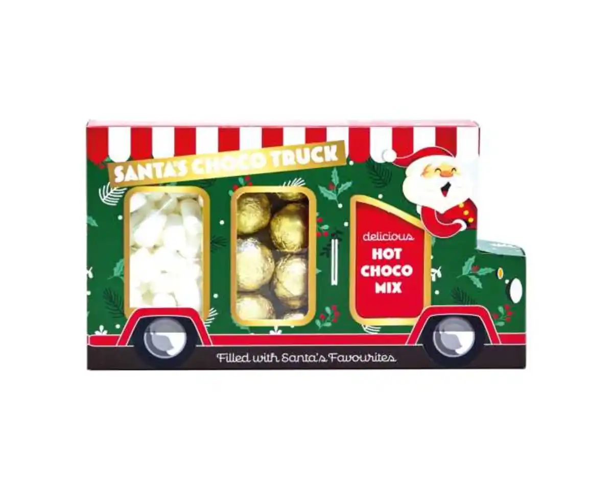 Bild 1 von Weihnachtstruck gefüllt mit Marshmallow & Pralinen