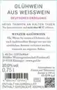 Bild 3 von GWF Winzerglühwein aus Weißwein 0,75l
