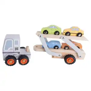 TOYLINO Holzfahrzeug, Autotransporter