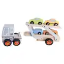 Bild 1 von TOYLINO Holzfahrzeug, Autotransporter