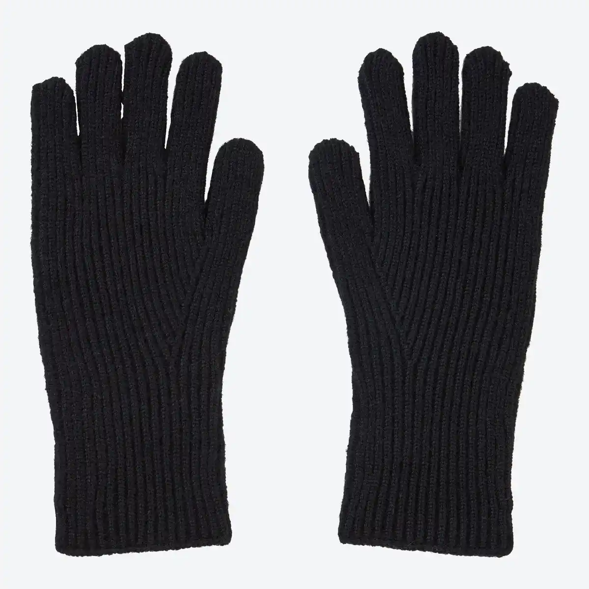 Bild 1 von Damen-Strickhandschuhe mit gerippter Struktur