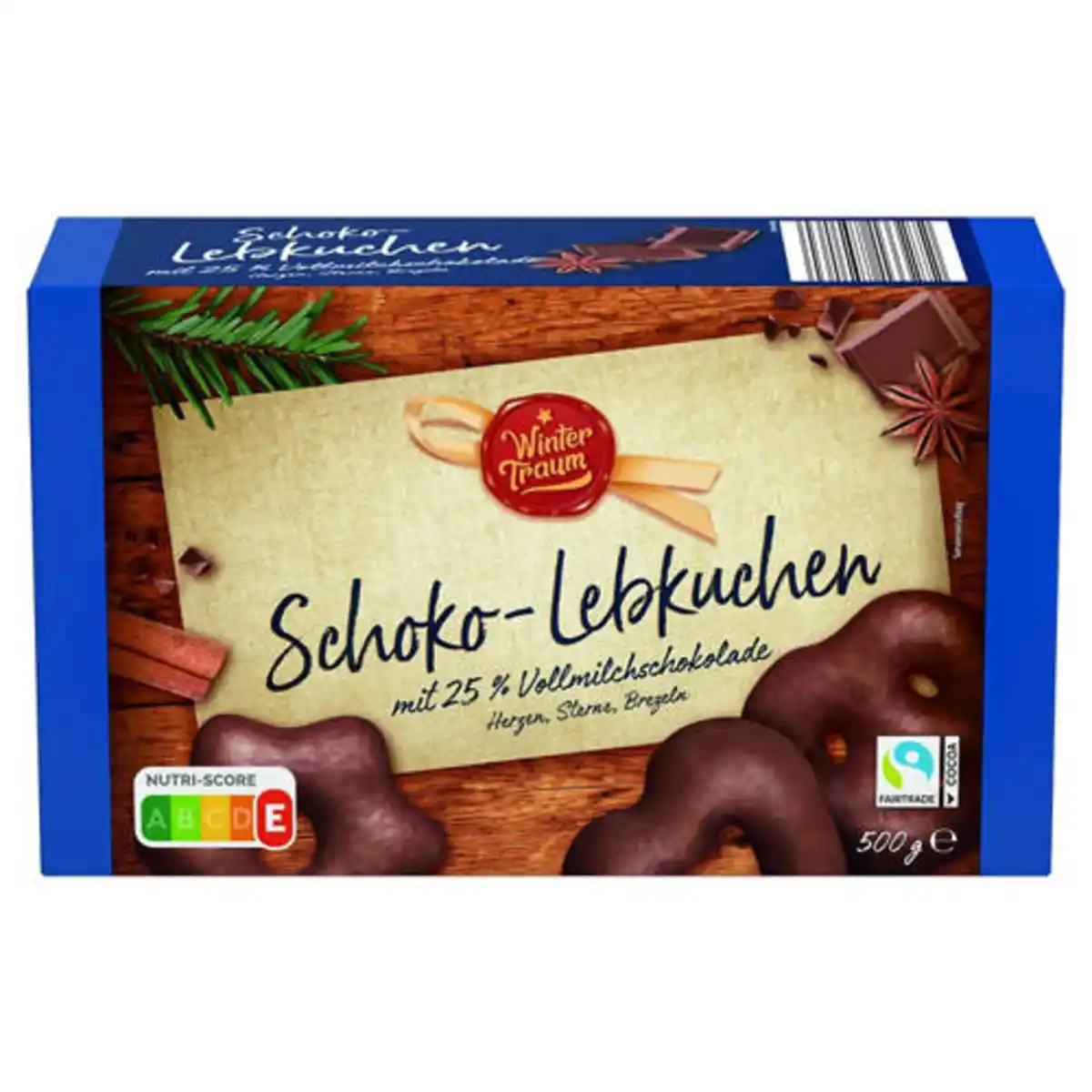 Bild 1 von WINTERTRAUM Schoko-Lebkuchen 500 g, Vollmilch
