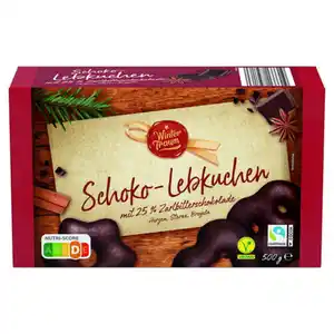 WINTERTRAUM Schoko-Lebkuchen 500 g, Zartbitter