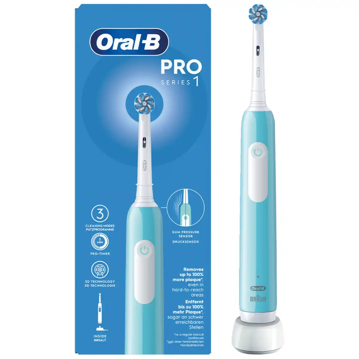 Bild 3 von ORAL-B Elektrische Zahnbürste Pro 1 Sensitive Clean