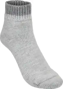 IDEENWELT Kuschelsocken mit Alpakawolle Grau Gr. 39/42