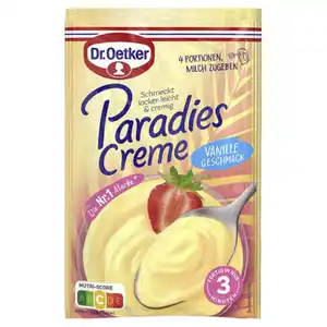 DR. OETKER Paradiescreme 60 g, Vanille