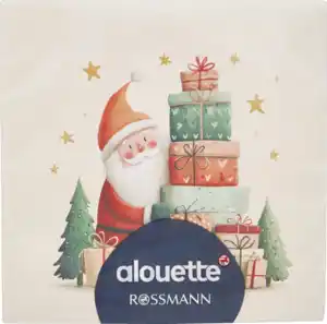 alouette Cocktail-Serviette Weihnachtsmann