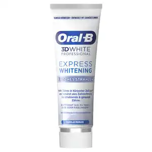 Oral-B 3D White Express Frisches Strahlen, 75 ml