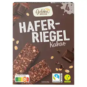 GOLDEN BRIDGE Haferriegel 140 g, Kakao