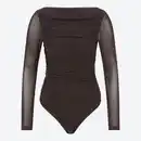 Bild 2 von Damen-Langarm-Body mit Raffung