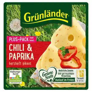 GRÜNLÄNDER Grünländer Plus Pack 156 g, Chili Paprika