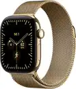 Bild 1 von Apple Watch Series 12 (42mm) GPS+5G Smartwatch Titan mit Milanaise Armband brilliantgold/brilliantgold
