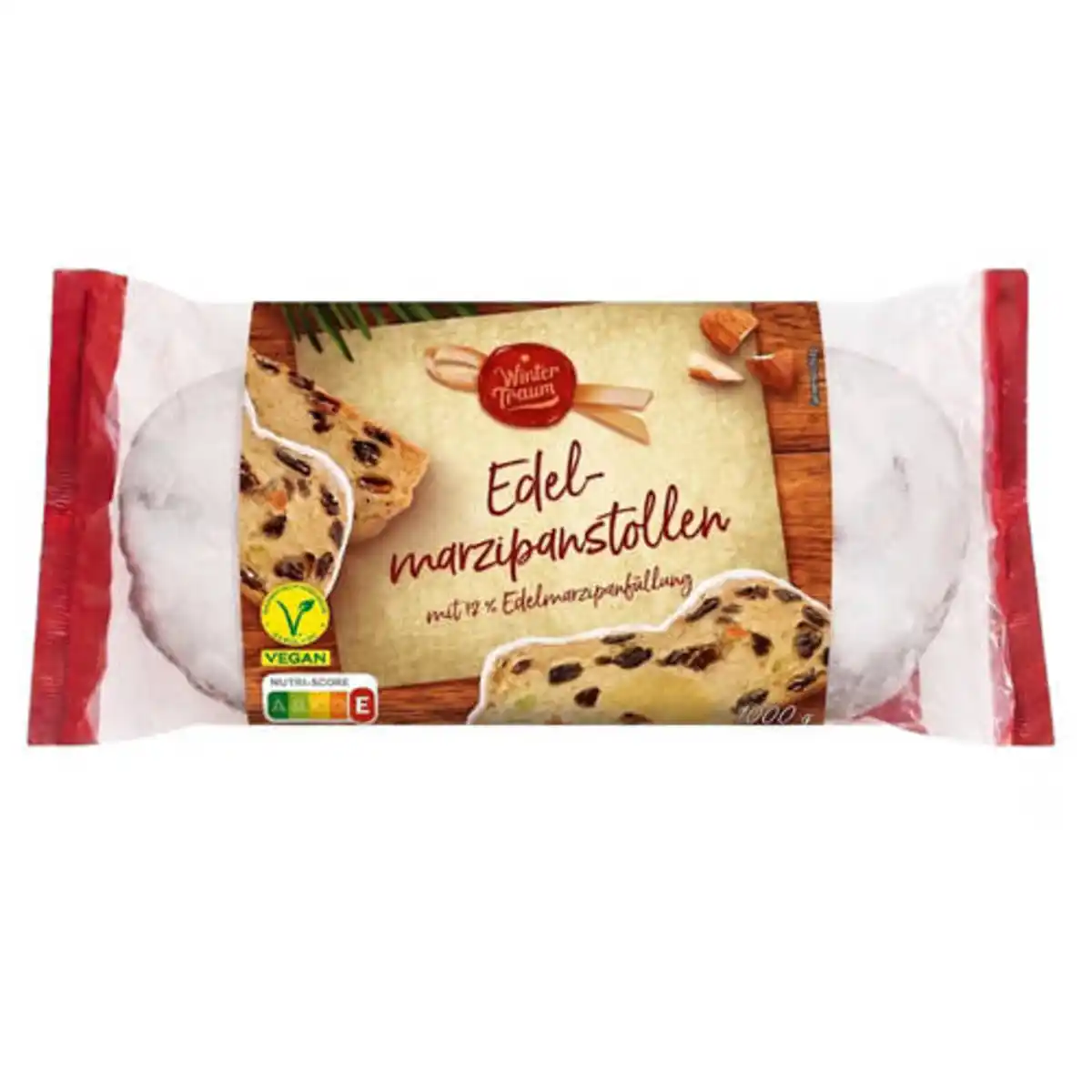 Bild 1 von WINTERTRAUM Edelmarzipanstollen 1 kg