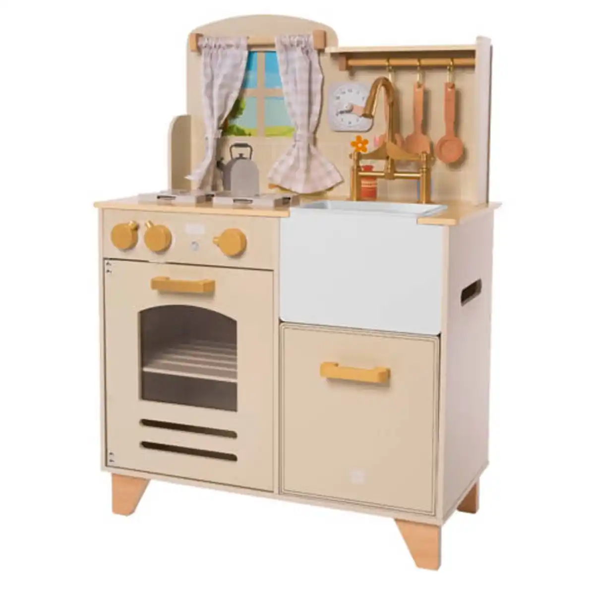 Bild 1 von TOYLINO Landhausküche Holz, Beige
