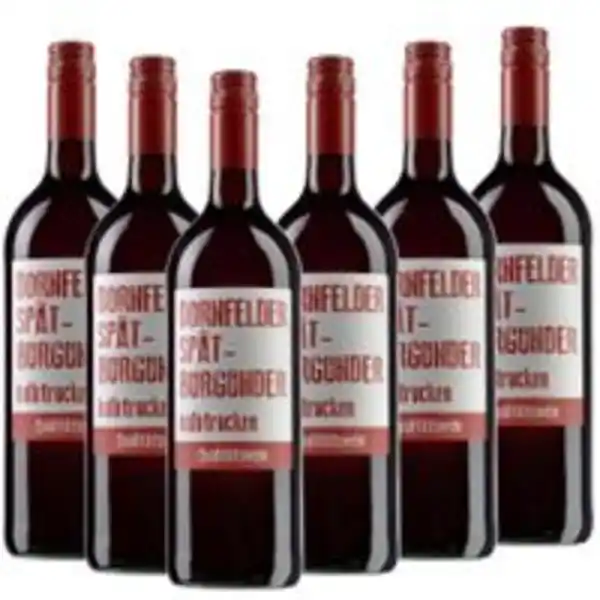 Bild 2 von Andreas Oster Dornfelder Spätburgunder QbA Rotwein, halbtrocken, Deutschland 1l
