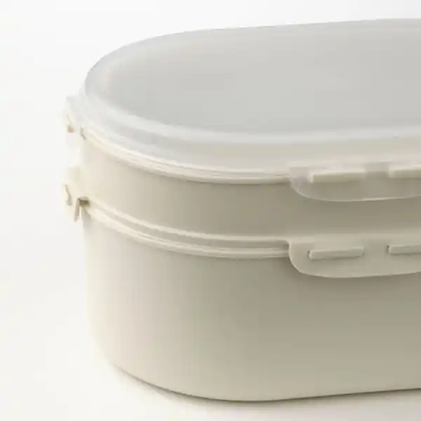 Bild 2 von UTBJUDA Stapelb. Lunchbox trock. Lebensmit., helles Graubeige